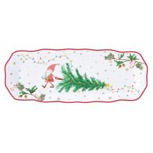 Плато 37х14см Ready For Christmas
